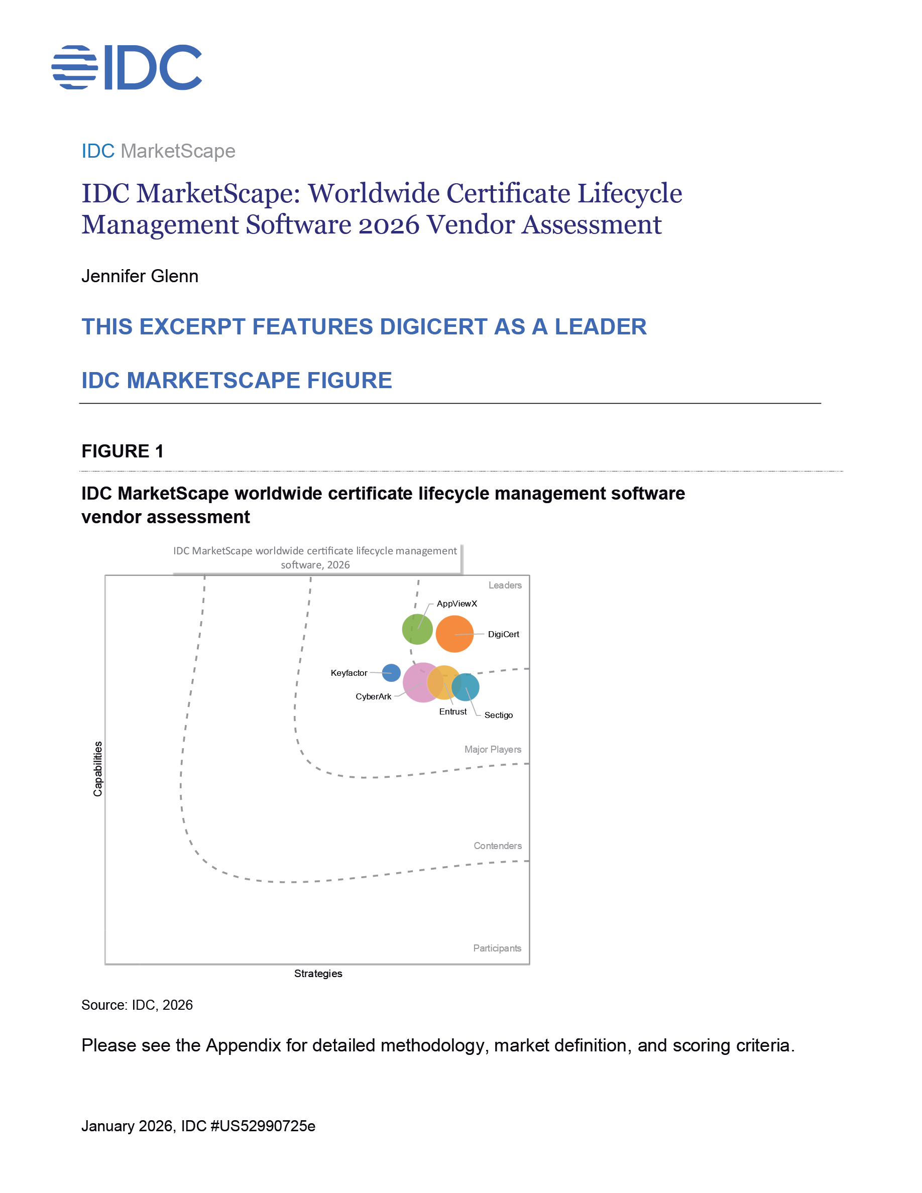 Learn Why AppViewX is a Leader in the IDC MarketScape for Worldwide Certificate Lifecycle Management 2026